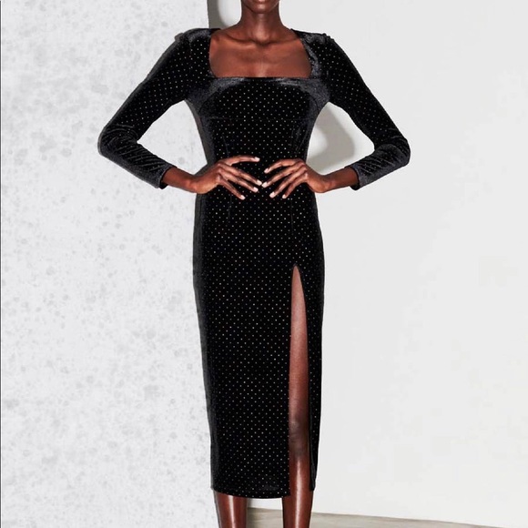 Saylor Blackrainbow Studs Cecilie Dress 